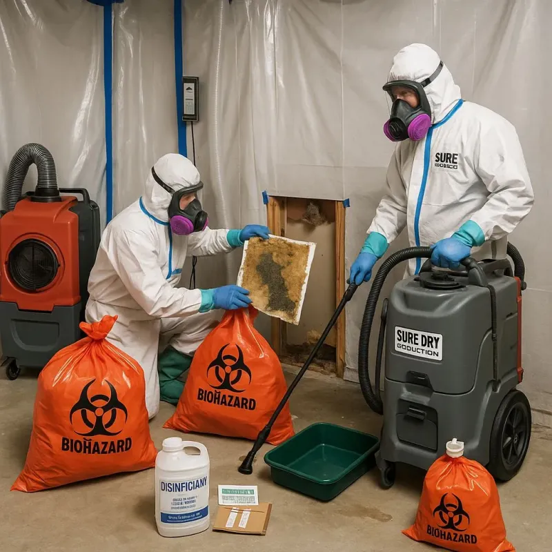 Contaminated Water Handling Protocols process in Durham, NC
