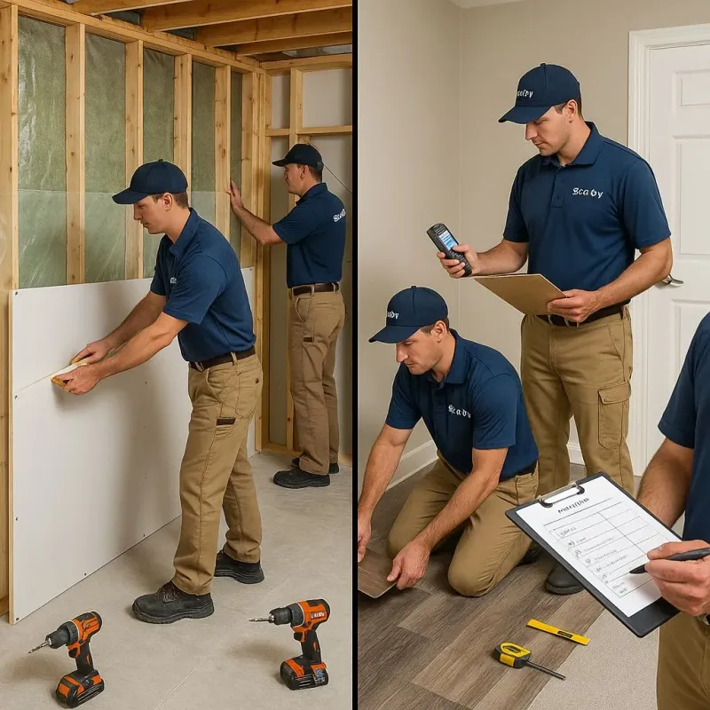Repairs and Reconstruction process in Durham, NC