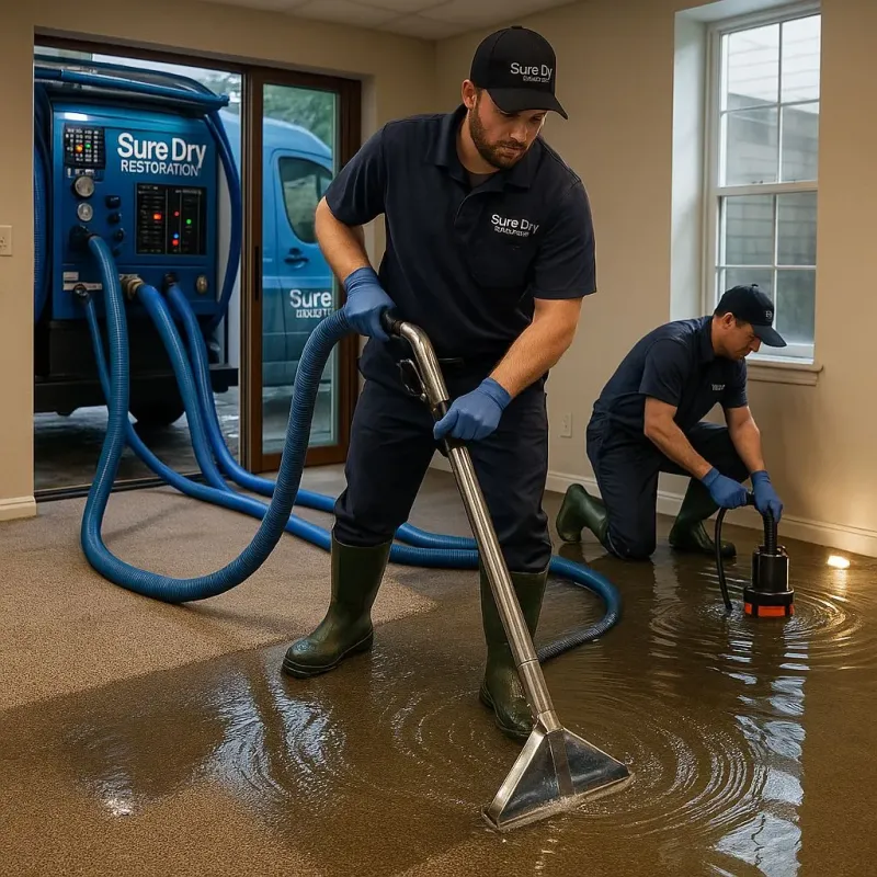 Water Extraction and Removal process in Durham, NC